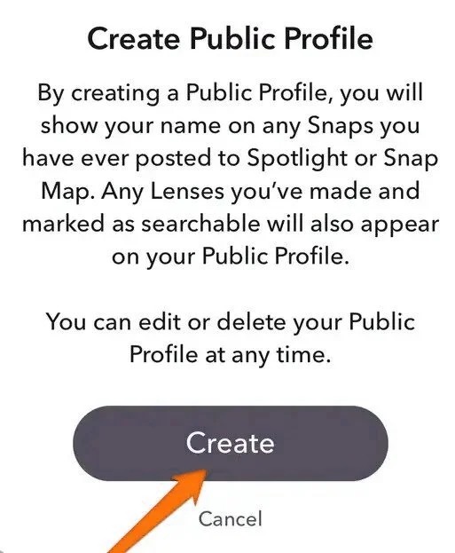 Comment faire un profil public sur Snapchat (IOS et Android)